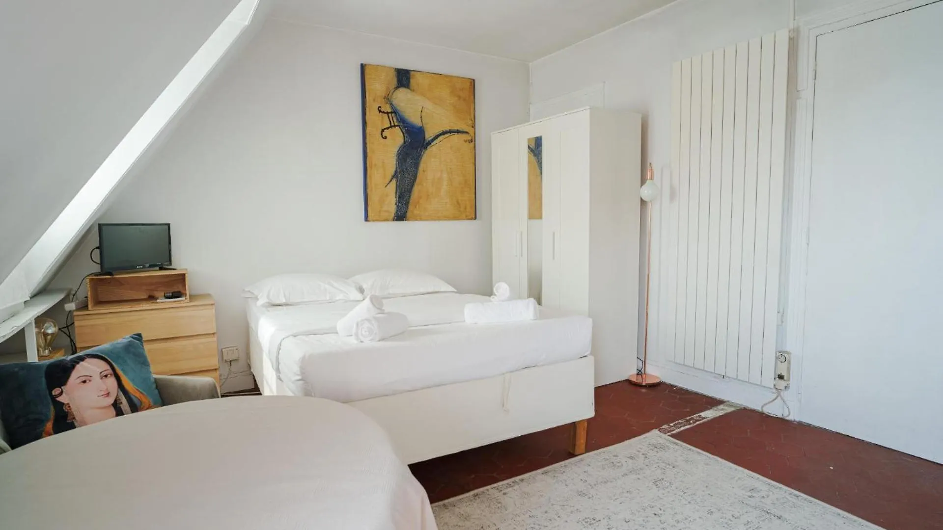 Chic 7Th Floor Studio Saint-Germain-Des-Pres Paris France